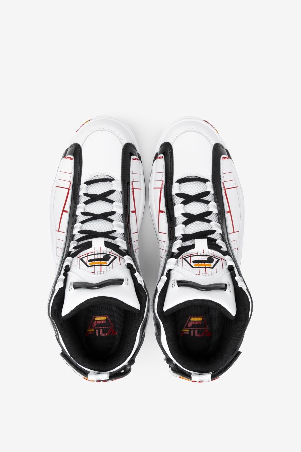 White/Black/Gold Men\'s Grant Hill 2 Fila