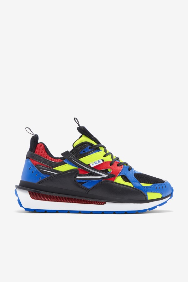 Men's Sandenal Black/Blue/Yellow Fila
