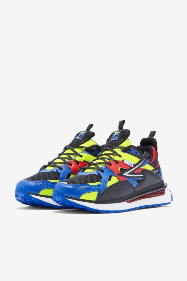 Men\'s Sandenal Black/Blue/Yellow Fila