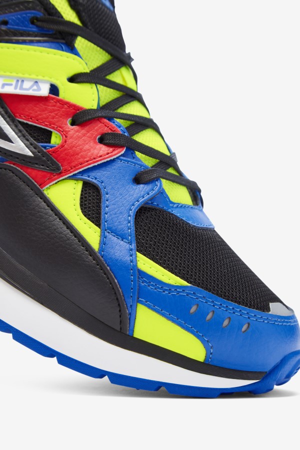 Men\'s Sandenal Black/Blue/Yellow Fila