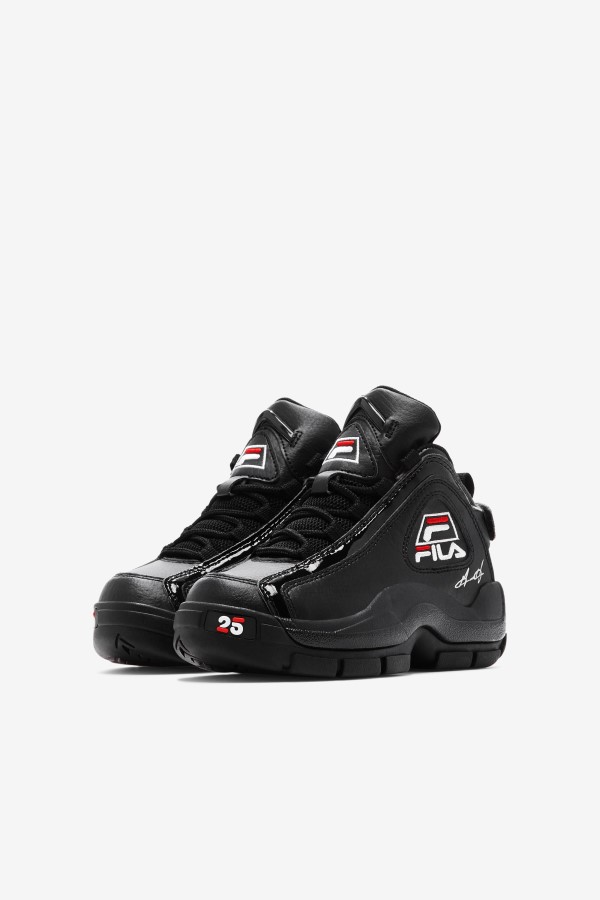 Big Kids\' Grant Hill 2 25th Anniversary Edition Black/White/Red Fila