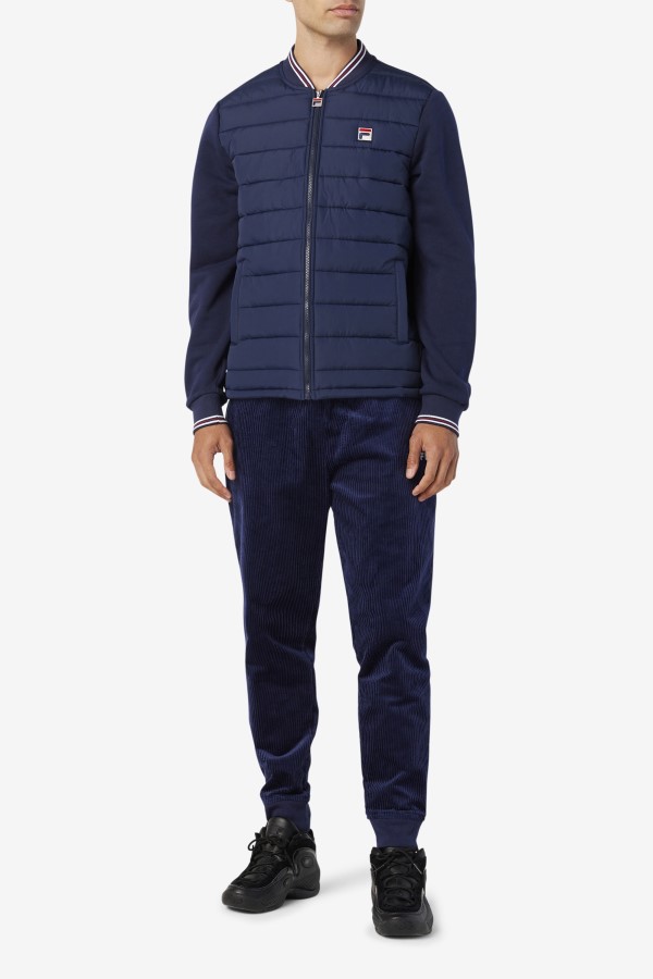 Peacoat Fila Marco Puffer Jacket