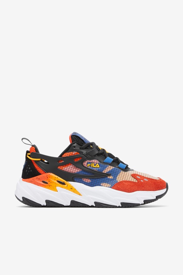 Saffron/Blue/Mandarin Red Fila Men's Ray Tracer Evo