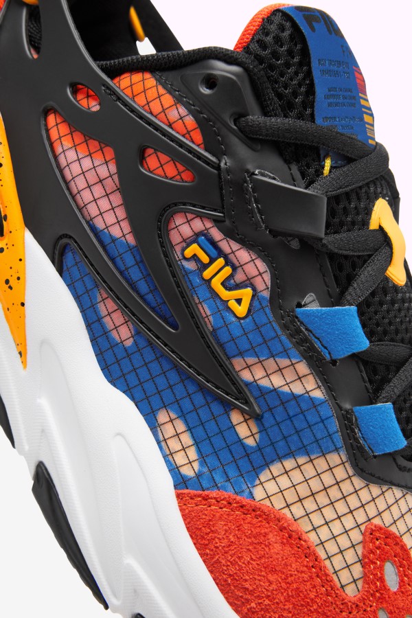 Saffron/Blue/Mandarin Red Fila Men\'s Ray Tracer Evo