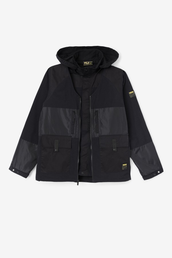 Fila Black Tate 3-In-1 Utility Jacket