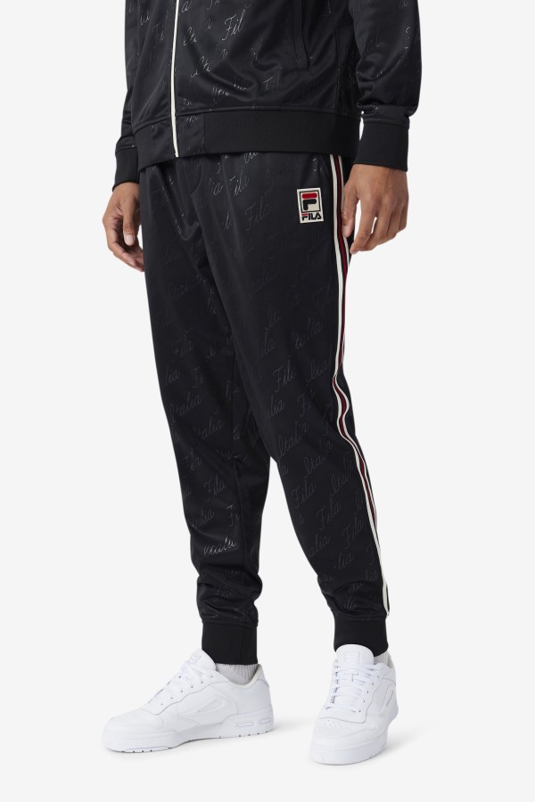 Ridd Track Pant Fila Black/Gardenia/Yellow