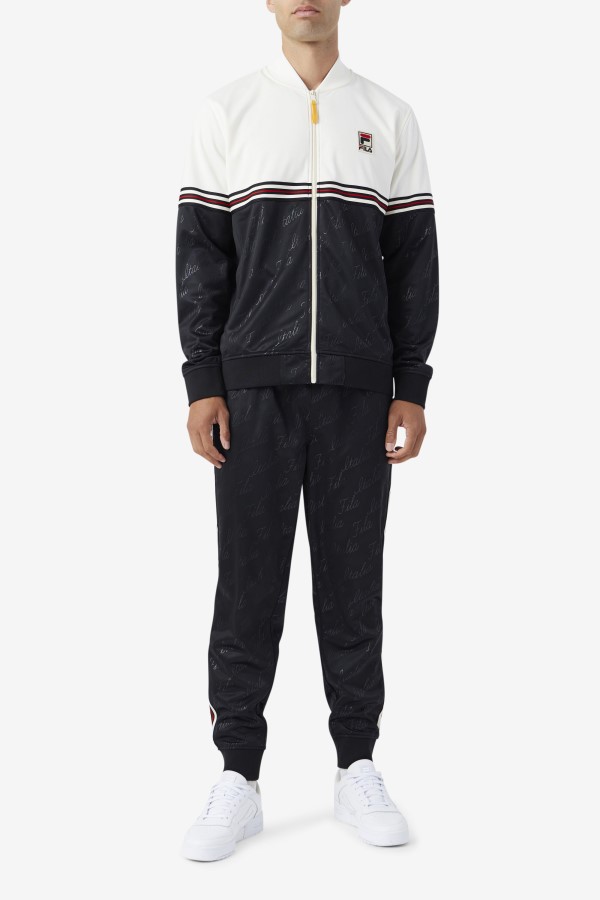 Ridd Track Pant Fila Black/Gardenia/Yellow