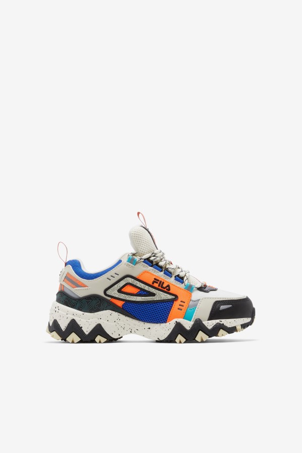 Big Kids' Oakmont Tr Turtledove/Black/Gardenia Fila