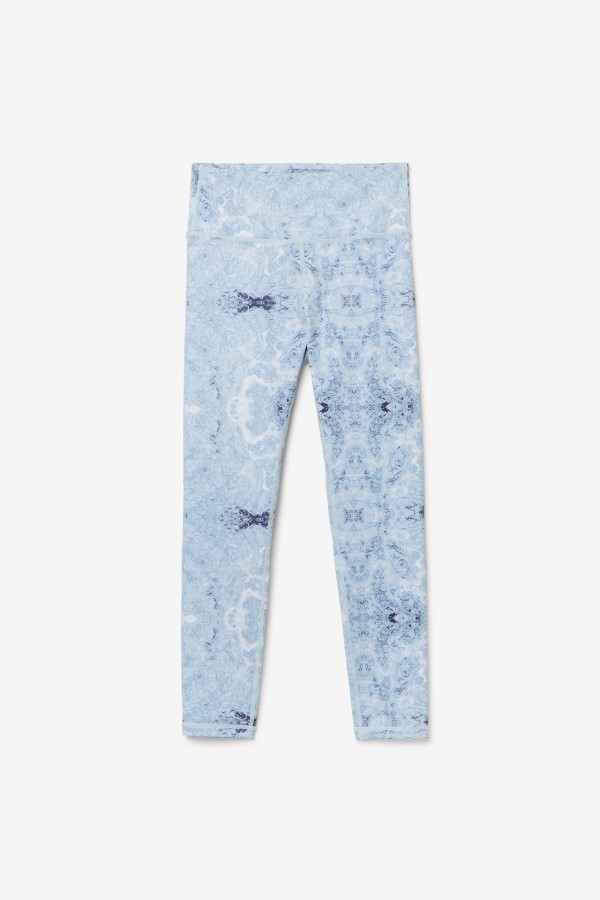 Blue Fog Print Forza Sleek 7/8 Leggings Fila