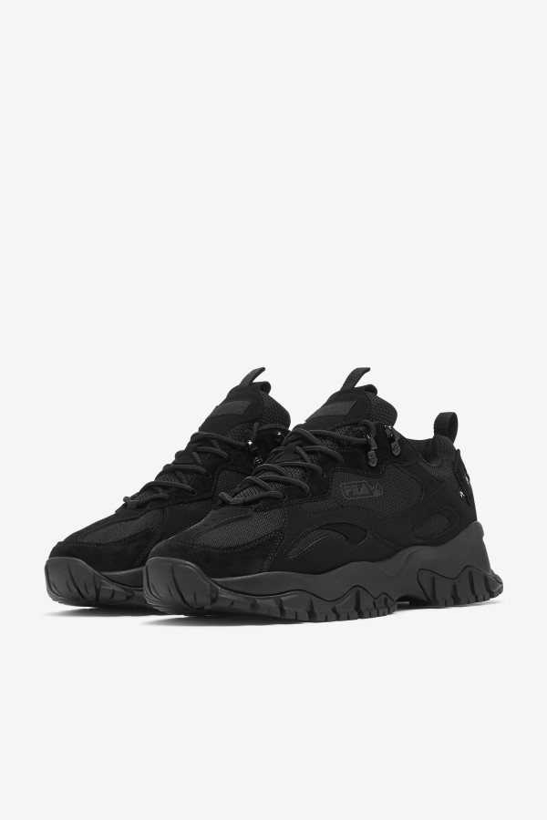 Black/Metallic Silver Fila Men\'s Ray Tracer TR 2