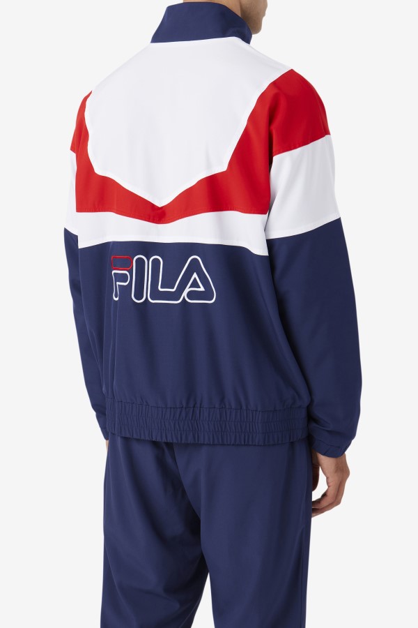 Fila Navy/White/Red Amar Track Jacket