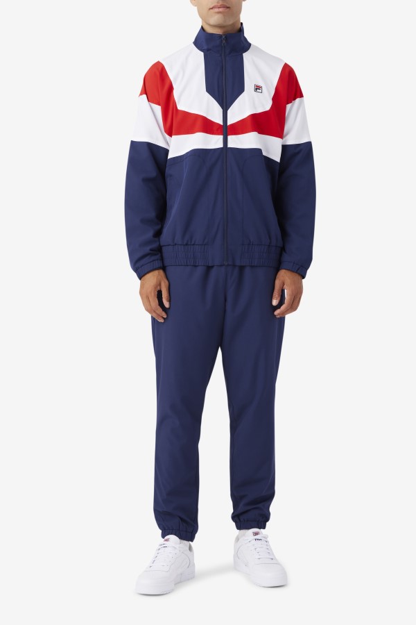Fila Navy/White/Red Amar Track Jacket