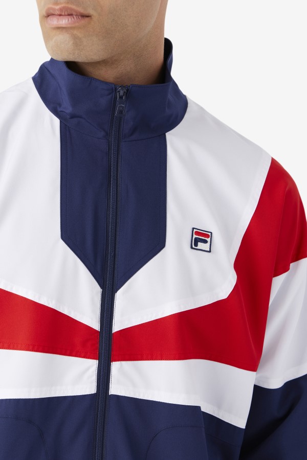 Fila Navy/White/Red Amar Track Jacket