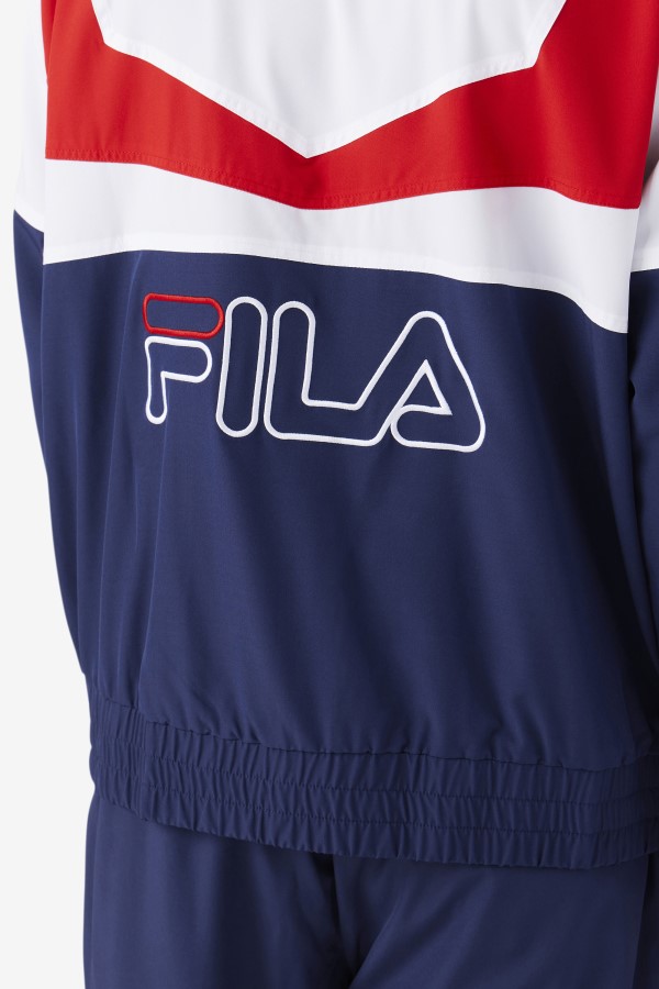 Fila Navy/White/Red Amar Track Jacket
