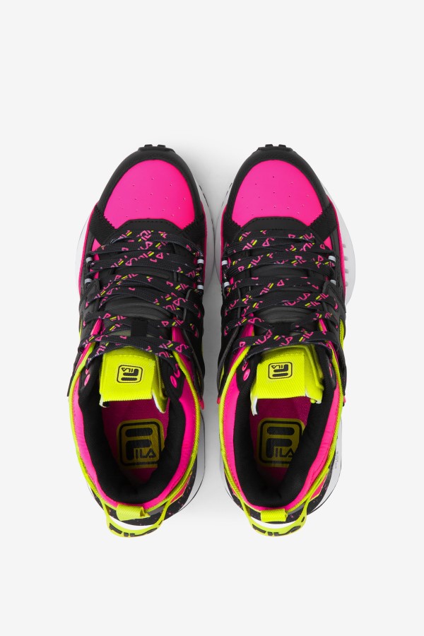 Black/White/Pink Glow Women\'s Spectra Fila
