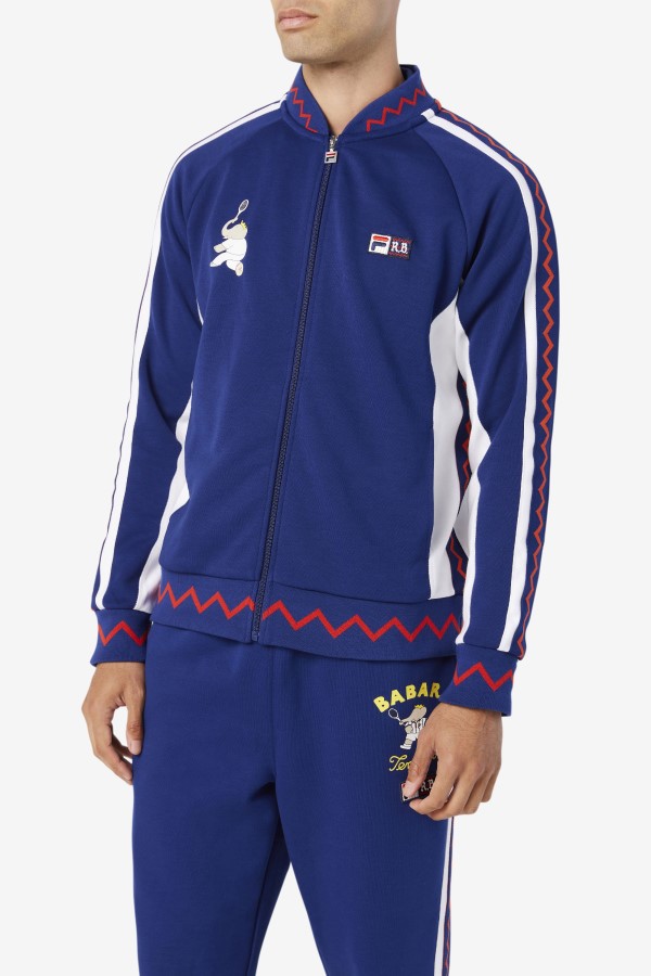 FILA X RB Babar Iggy Jacket Fila Beacon Blue/White