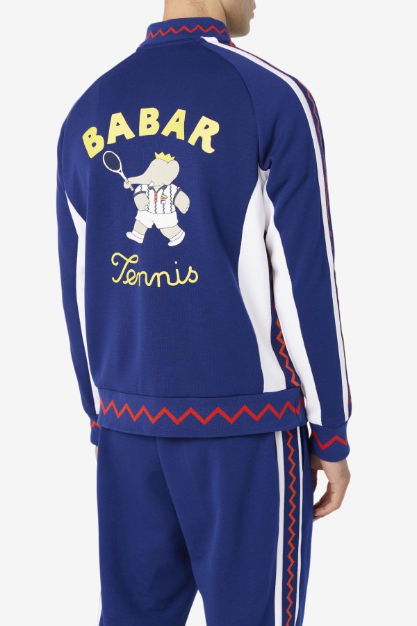 FILA X RB Babar Iggy Jacket Fila Beacon Blue/White