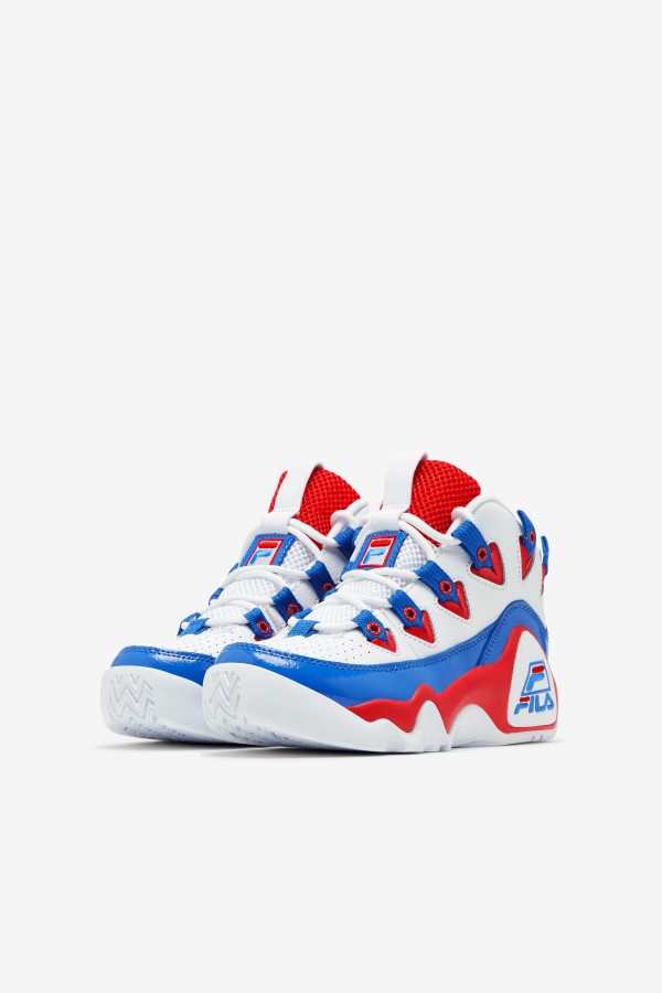 Fila White/Red/Blue Little Kids\' Grant Hill 1