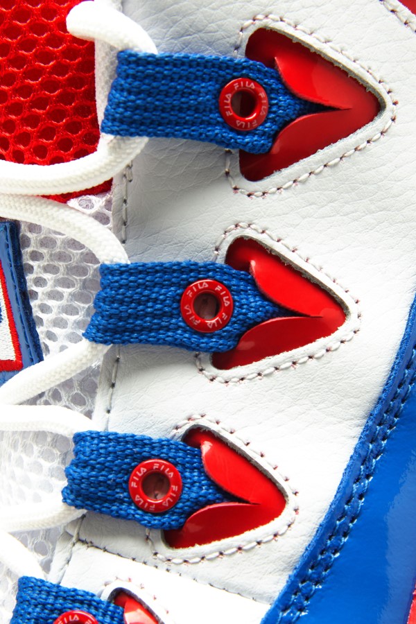 Fila White/Red/Blue Little Kids\' Grant Hill 1