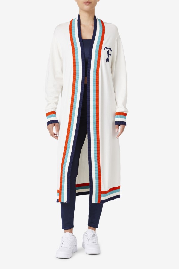Fila Angelina Maxi Cardigan Tofu