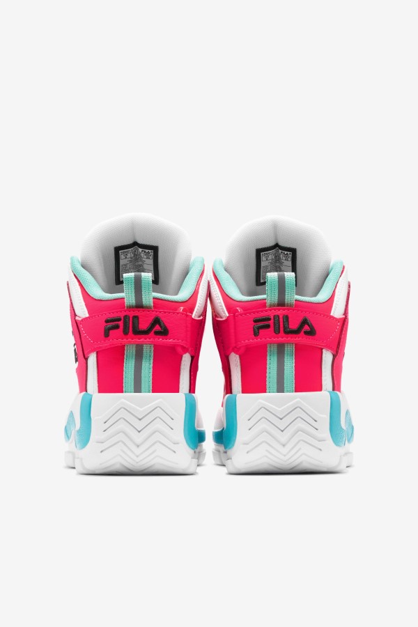 Women\'s Grant Hill 2 White/Diva Pink/Blue Fila
