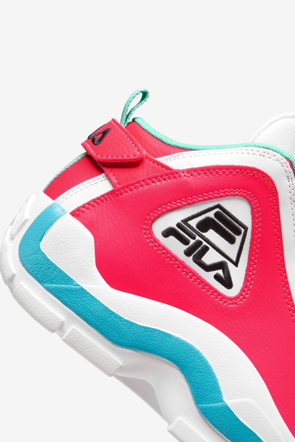 Women\'s Grant Hill 2 White/Diva Pink/Blue Fila