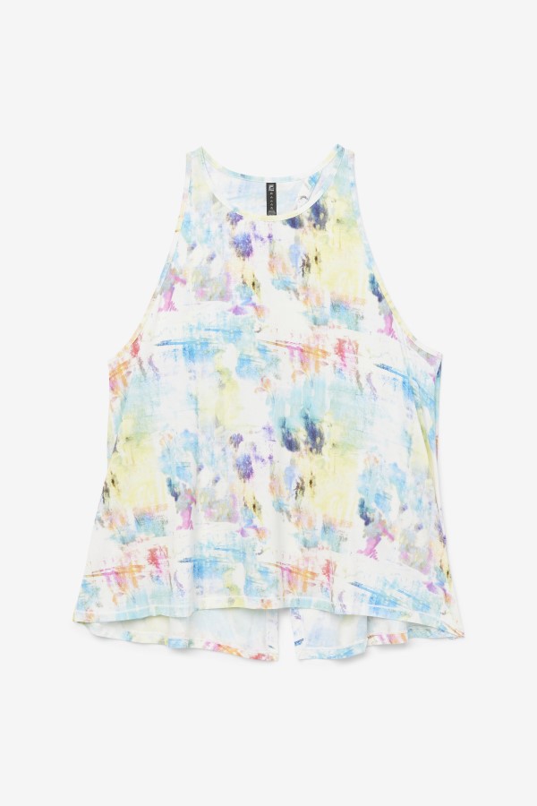 Fila Tie Dye Fi-Lux Open Back Tank Top