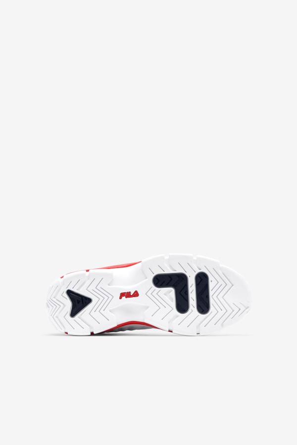 Fila Big Kids\' Grant Hill 2 Game Break White/Blues/Red