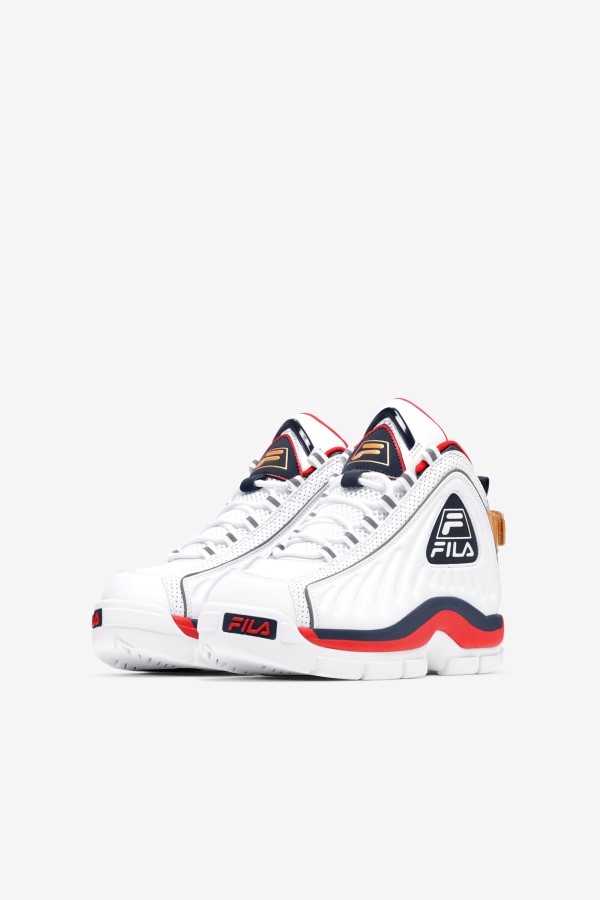 Fila Big Kids\' Grant Hill 2 Game Break White/Blues/Red