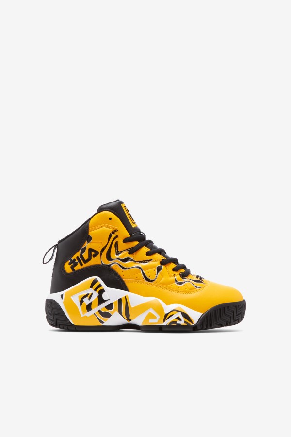 Gold/Black/White Fila Big Kids' Mb