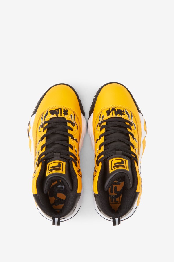 Gold/Black/White Fila Big Kids\' Mb