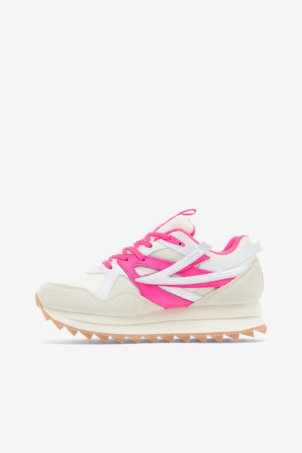 Fila Women\'s Sandenal Orbit White/Pink/White