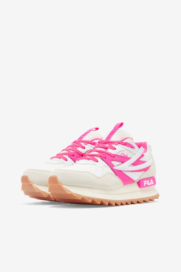 Fila Women\'s Sandenal Orbit White/Pink/White