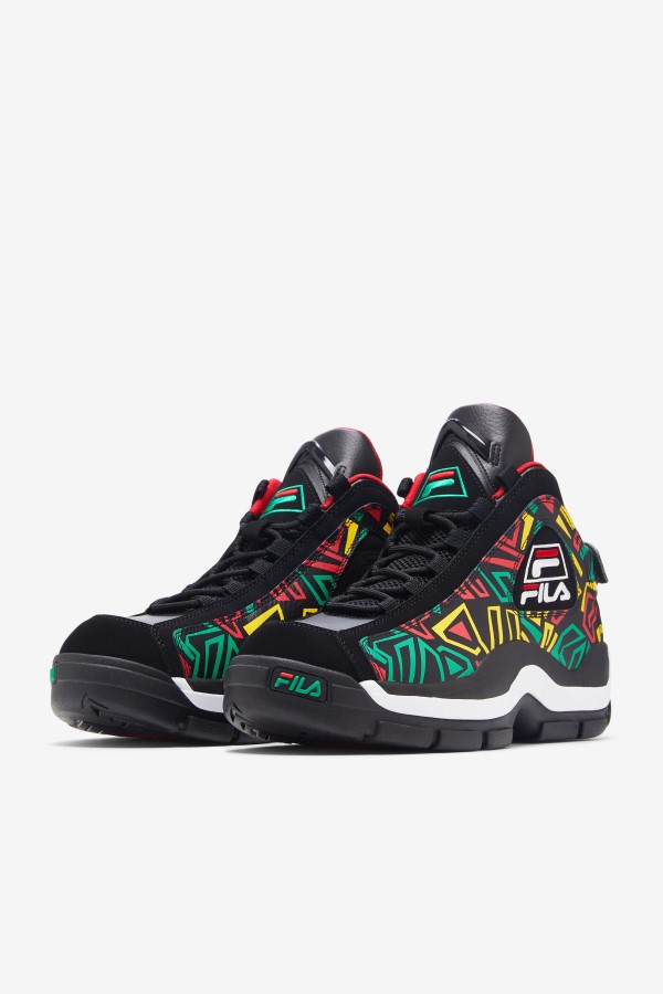 Fila Black/Jelly Bean/Lemon Men\'s Grant Hill 2