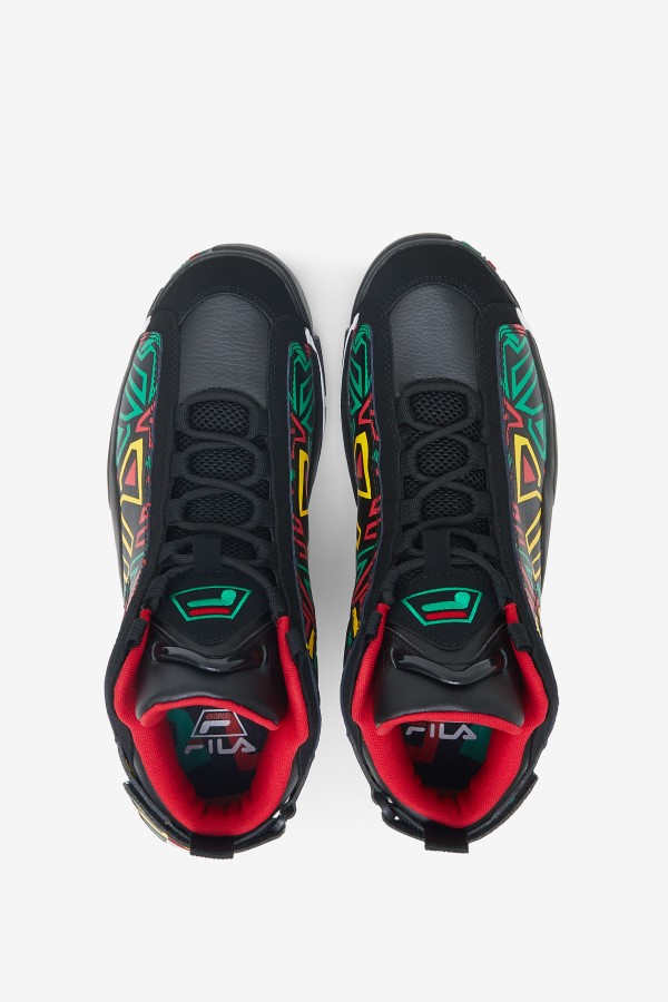 Fila Black/Jelly Bean/Lemon Men\'s Grant Hill 2