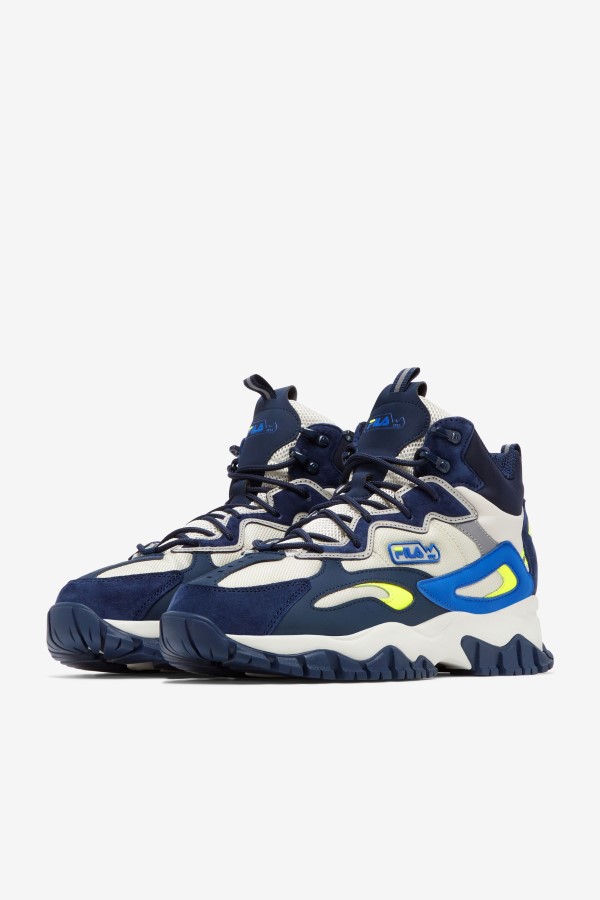 Fila Men\'s Ray Tracer Tr 2 Mid Pelican/Blues/Blue