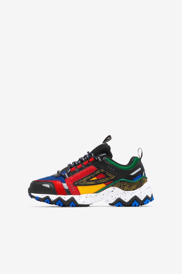 Big Kids\' Oakmont Tr Fila Blue/Red/Amazon