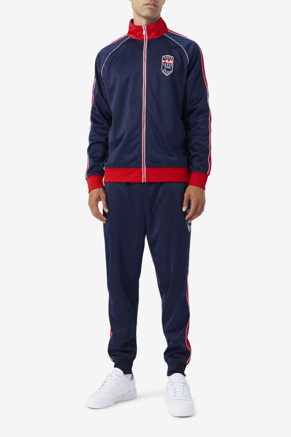 2Pac Track Jacket Navy/Red/White Fila