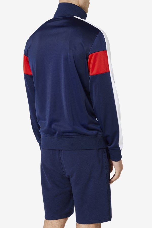 Assembly Track Jacket Navy/White/Red Fila