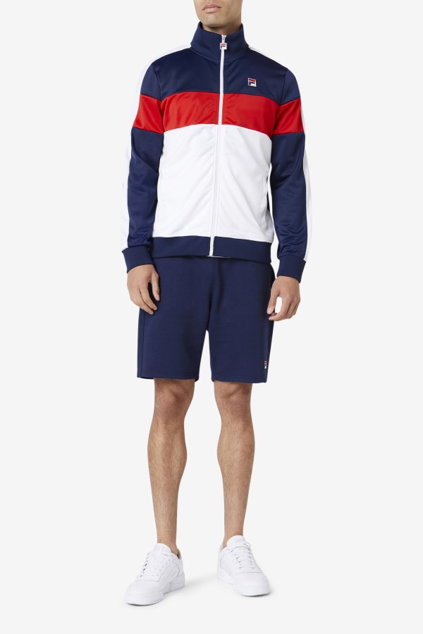 Assembly Track Jacket Navy/White/Red Fila