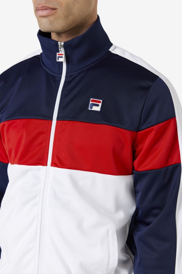 Assembly Track Jacket Navy/White/Red Fila
