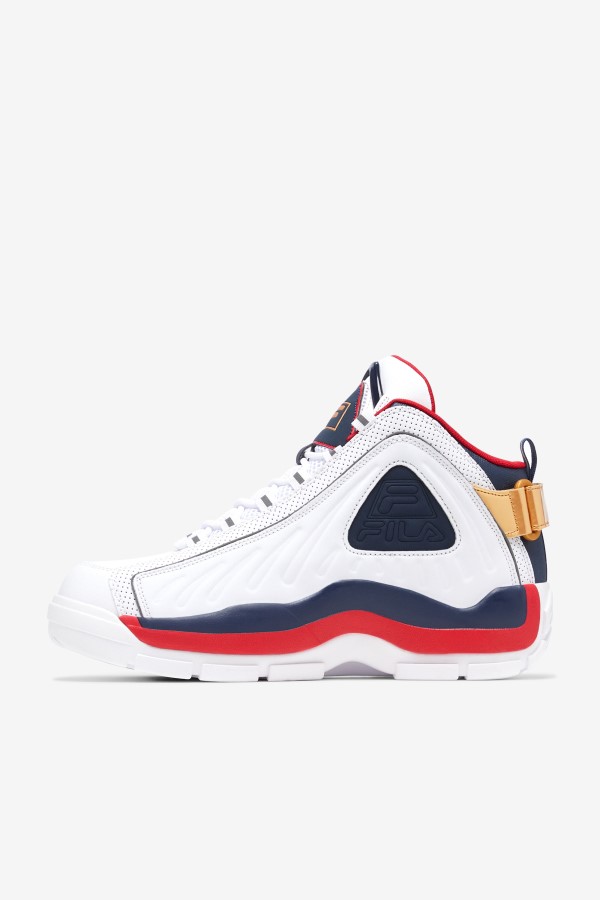 Men\'s Grant Hill 2 Game Break White/Blues/Red Fila