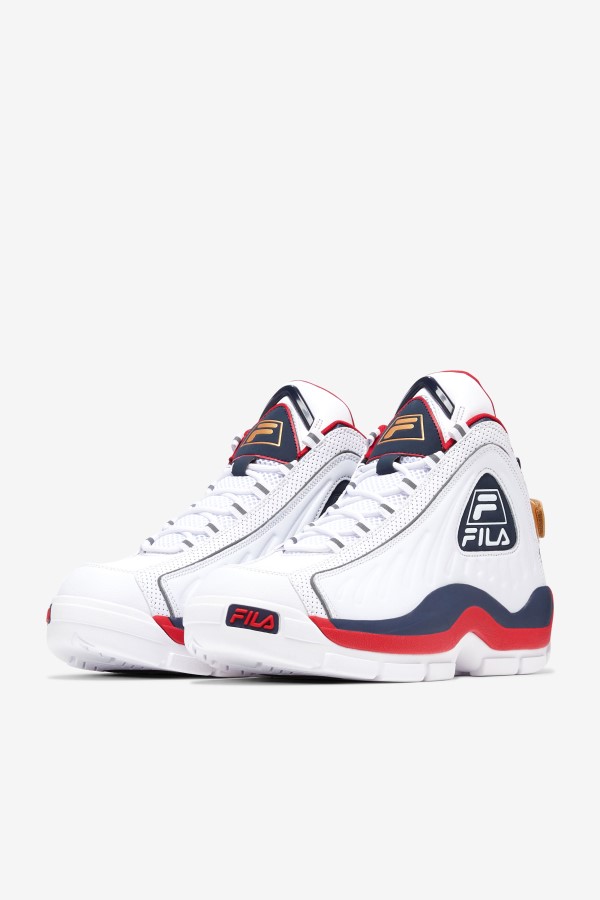 Men\'s Grant Hill 2 Game Break White/Blues/Red Fila