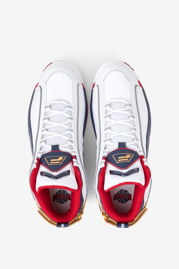 Men\'s Grant Hill 2 Game Break White/Blues/Red Fila