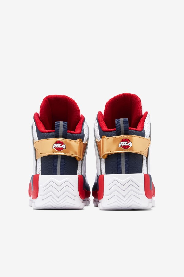Men\'s Grant Hill 2 Game Break White/Blues/Red Fila