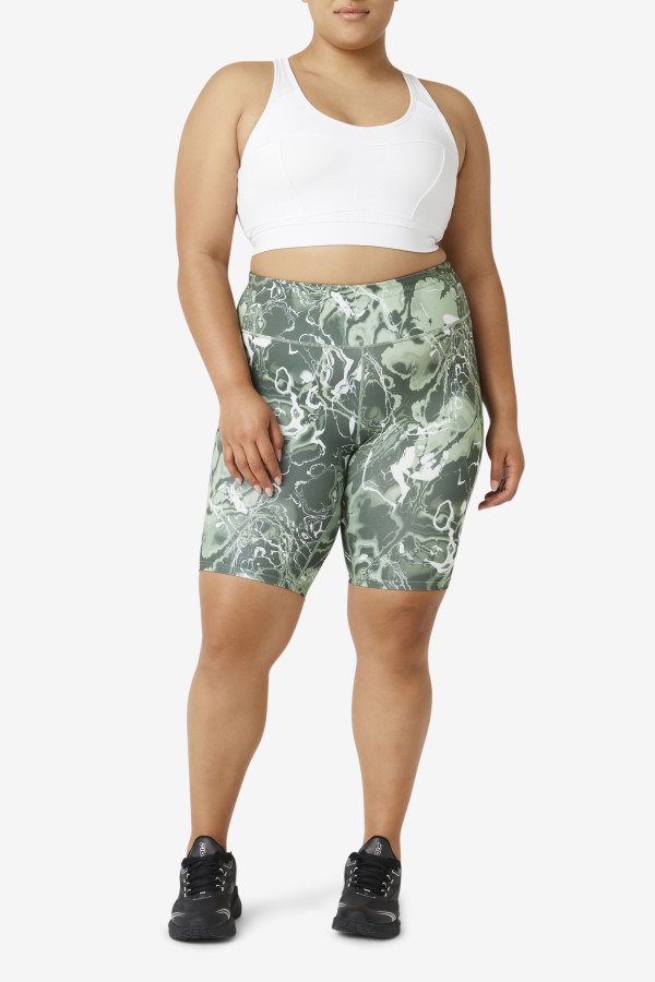 Fila White Uplift Racerback Sports Bra