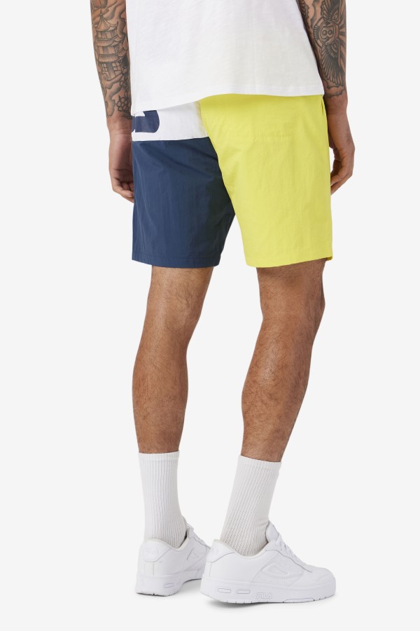 Yellow/Navy/White Cosire Swim Short Fila