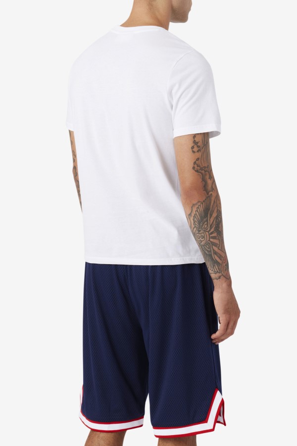 White/Navy/Red Nomi Tee Fila
