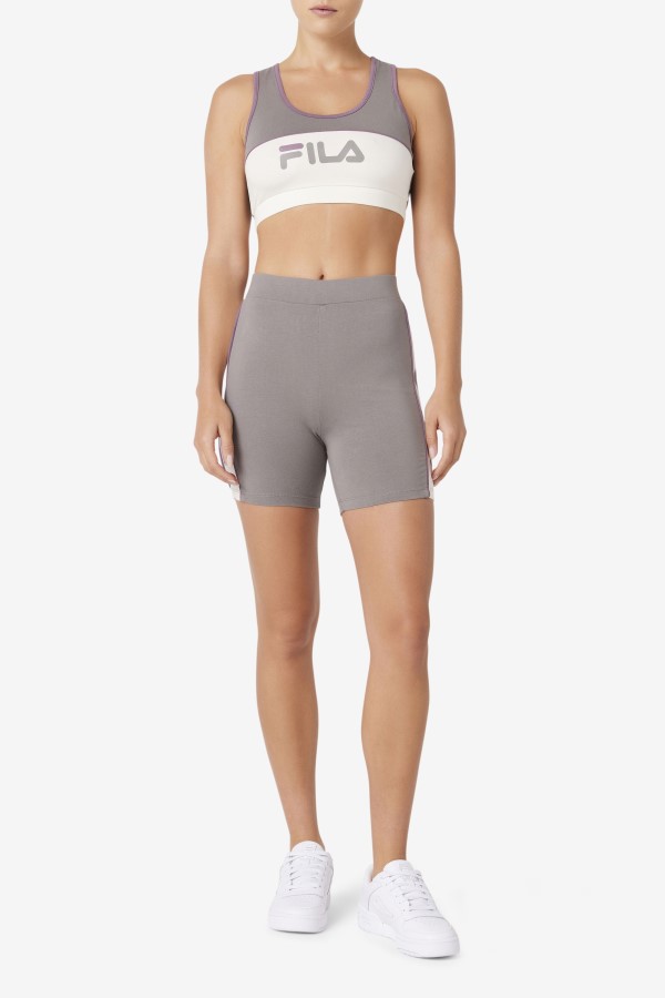 Brushed Nickel Fila Kairi Bra Top
