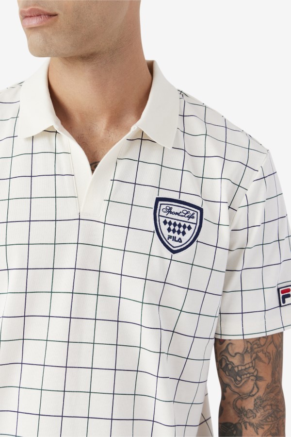 Mand Polo Gardenia/June Bug/Navy Fila